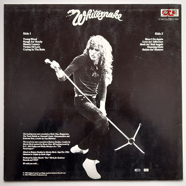 Whitesnake - Saints & Sinners - Obrázek 2