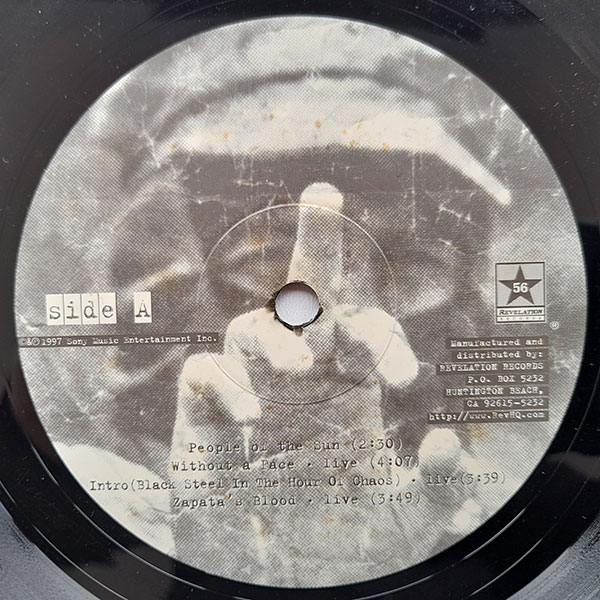 Rage Against The Machine - People Of The Sun EP - Obrázek 4