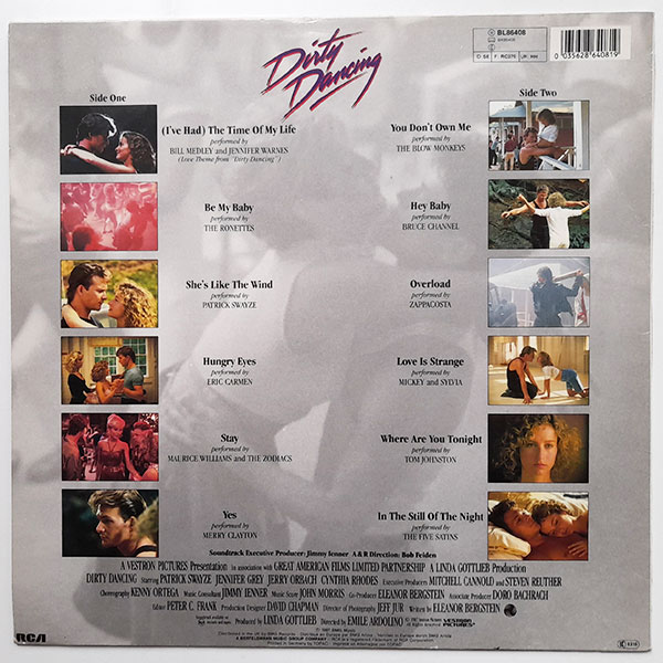 Various - Dirty Dancing (Original Soundtrack From The Vestron Motion Picture) - Obrázek 4
