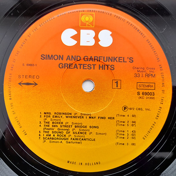 Simon & Garfunkel - Greatest Hits - Obrázek 3