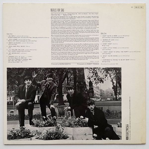 The Beatles - Beatles For Sale - Obrázek 3