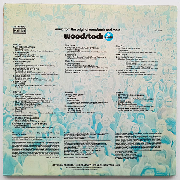 Various - Woodstock - Music From The Original Soundtrack And More - Obrázek 2
