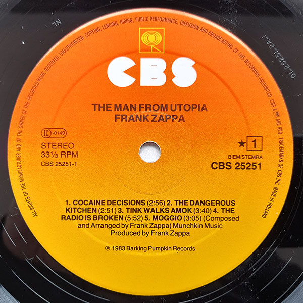 Zappa - The Man from Utopia - Obrázek 4