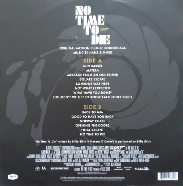 Hans Zimmer - No Time To Die (Original Motion Picture Soundtrack) - Obrázek 2