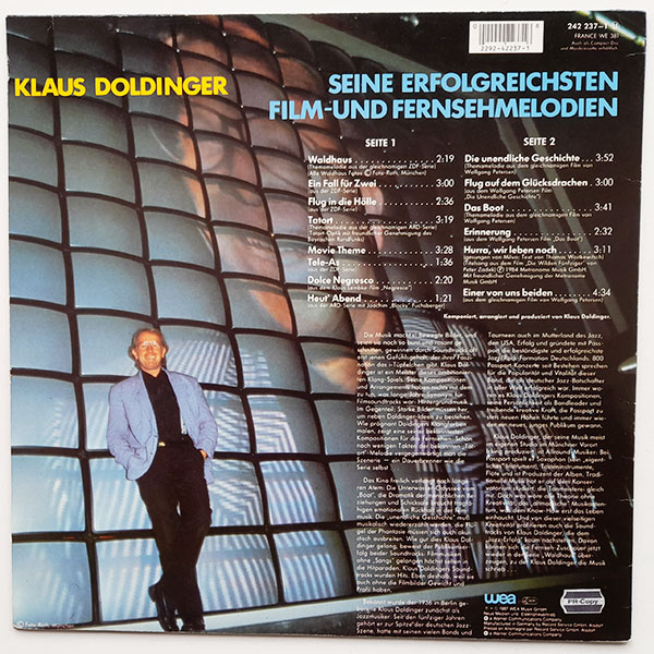 Klaus Doldinger - Seine Erfolgreichsten Film- Und Fernsehmelodien - Obrázek 2