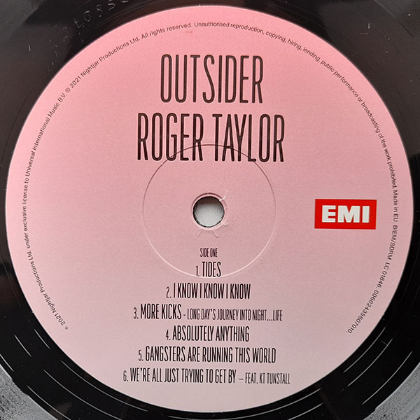Roger Taylor - Outsider - Obrázek 4