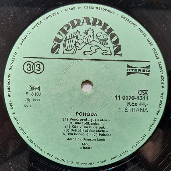 Jaroslav Samson Lenk + Máci - Pohoda - Obrázek 3
