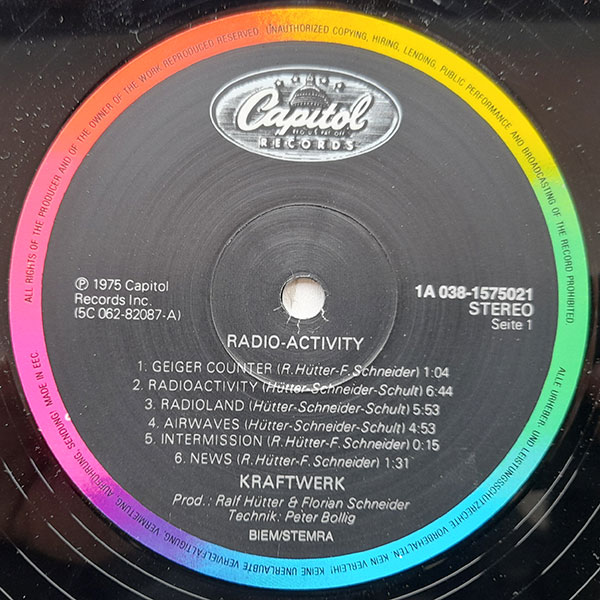 Kraftwerk - Radio-Activity - Obrázek 3