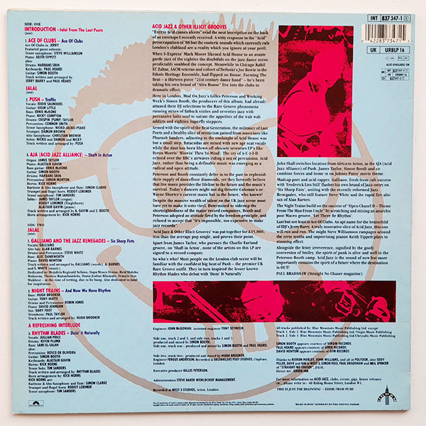 Various - Acid Jazz And Other Illicit Grooves - Obrázek 2