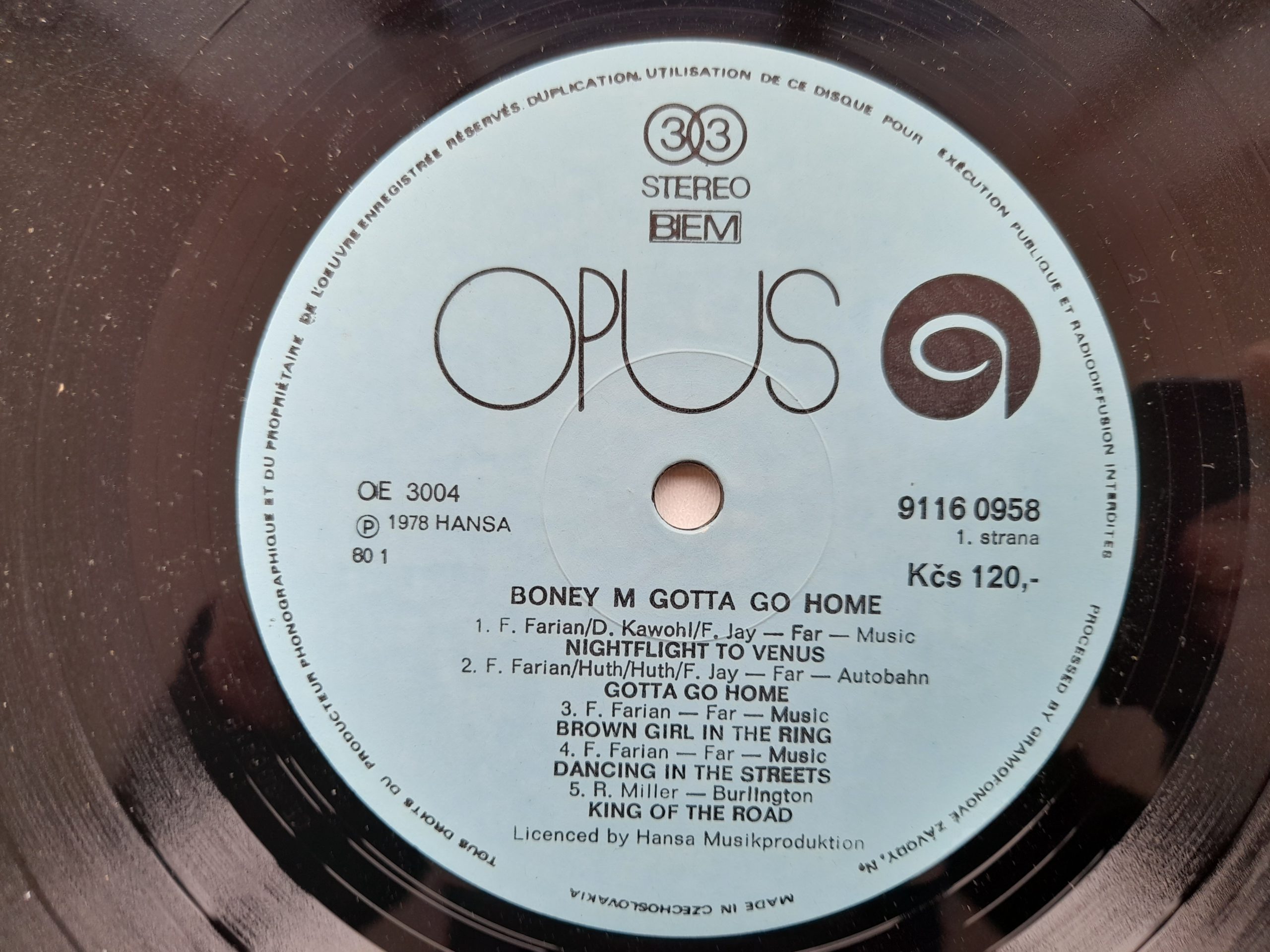 Boney M - Gotta Go Home - Obrázek 3