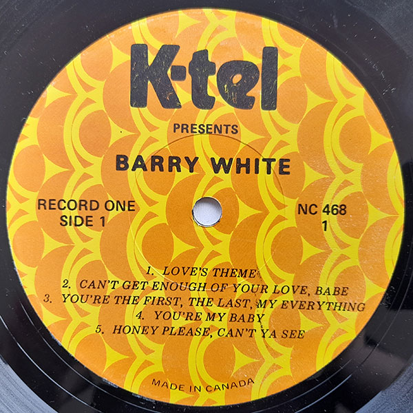 Barry White - The Best Of Barry White With His Love Unlimited Orchestra - Obrázek 4