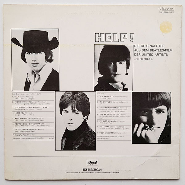 The Beatles - Help! - Obrázek 2