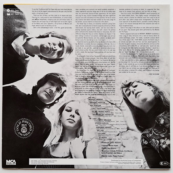 The Mama's And The Papa's - If You Can Believe Your Eyes And Ears - Obrázek 2