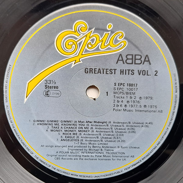 ABBA - Greatest Hits Vol. 2 - Obrázek 4
