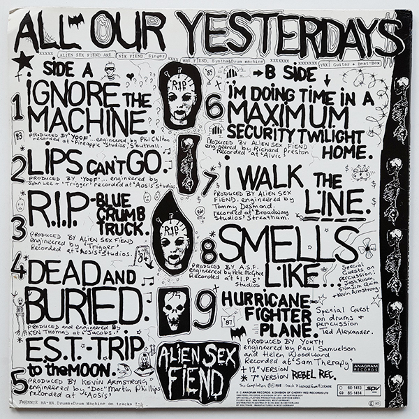 Alien Sex Fiend - All Our Yesterdays - Obrázek 2
