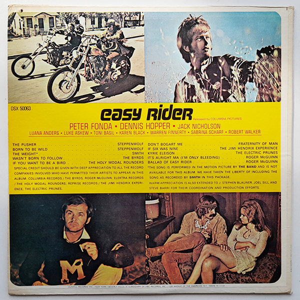 Various - Easy Rider (Music From The Soundtrack) - Obrázek 2