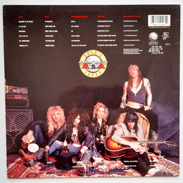 Guns N' Roses - Appetite For Destruction - Obrázek 2
