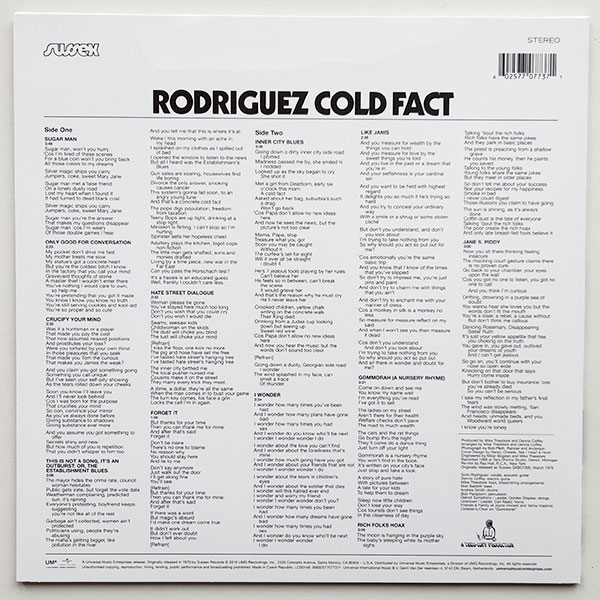 Rodriguez - Cold Fact - Obrázek 2