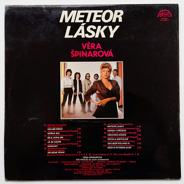 Věra Špinarová - Meteor lásky - Obrázek 2