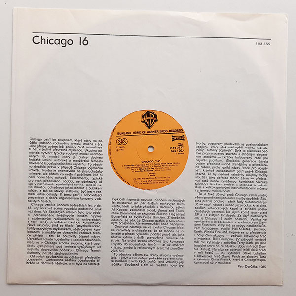 Chicago - Chicago 16 - Obrázek 3