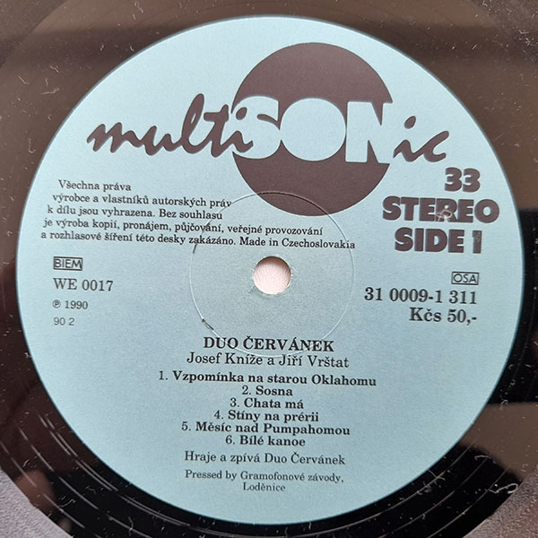Duo Červánek, Jiří Vrštat, Josef Kníže - 50 let s trampskou písničkou - Obrázek 3
