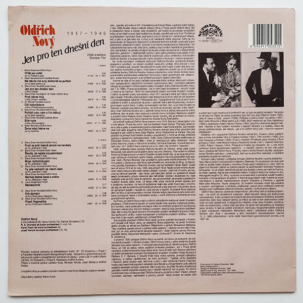Oldřich Nový - Jen pro ten dnešní den (1937 - 1946) - Obrázek 2