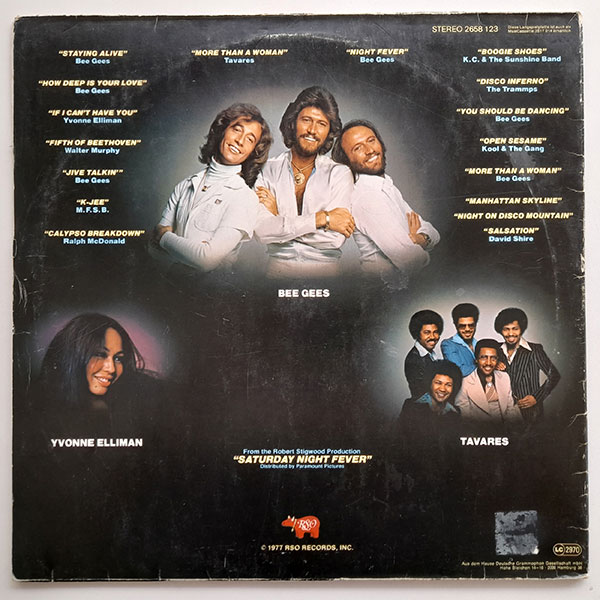 Various - Saturday Night Fever (The Original Movie Sound Track) - Obrázek 2