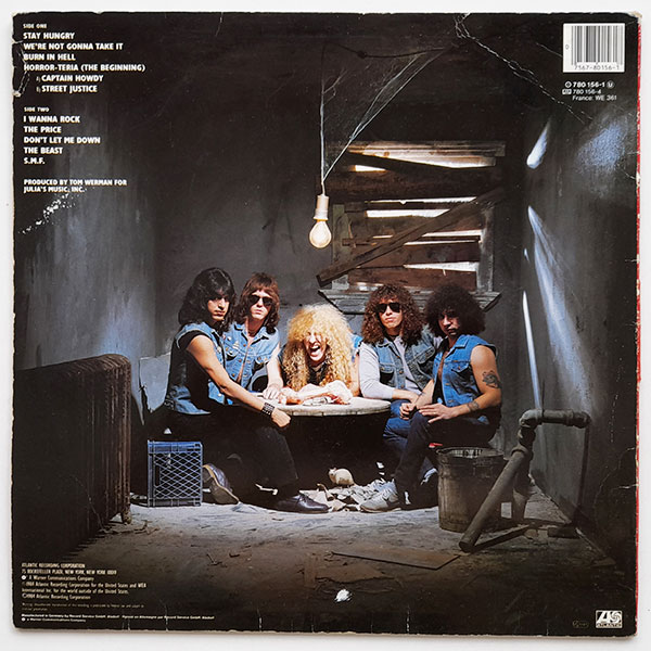 Twisted Sister - Stay Hungry - Obrázek 2