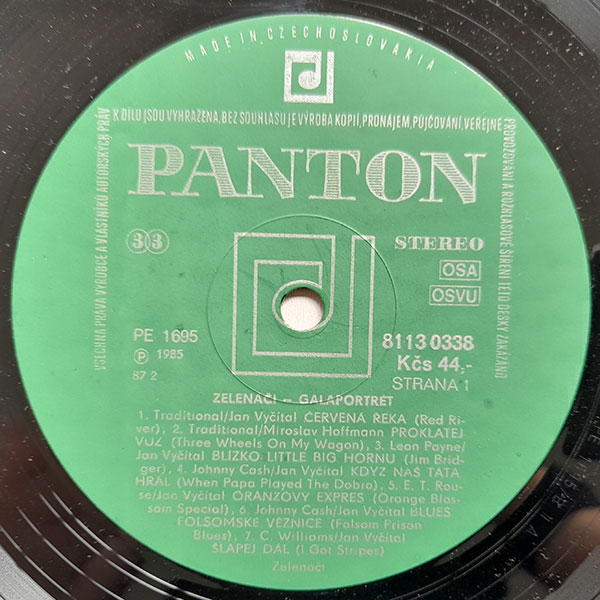 Zelenáči - Galaportrét (Nejúspěšnější nahrávky z let 1969 - 1974) - Obrázek 3