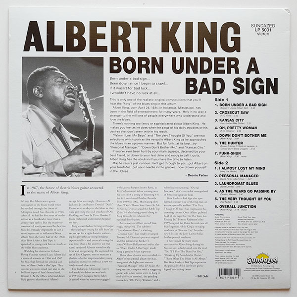 Albert King - Born Under A Bad Sign - Obrázek 2