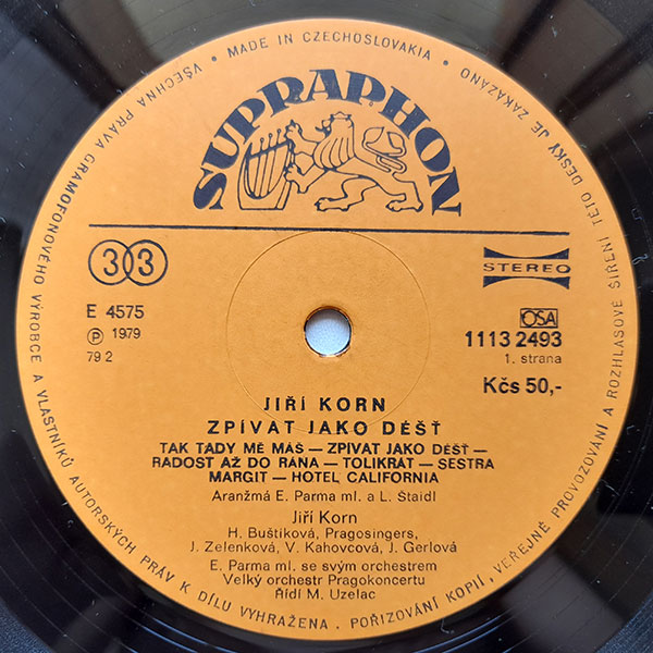Jiří Korn - Zpívat jako déšť - Obrázek 3