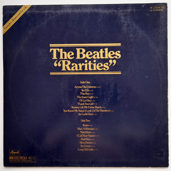 The Beatles - Rarities - Obrázek 2