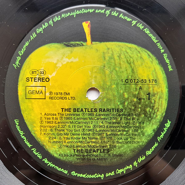 The Beatles - Rarities - Obrázek 3