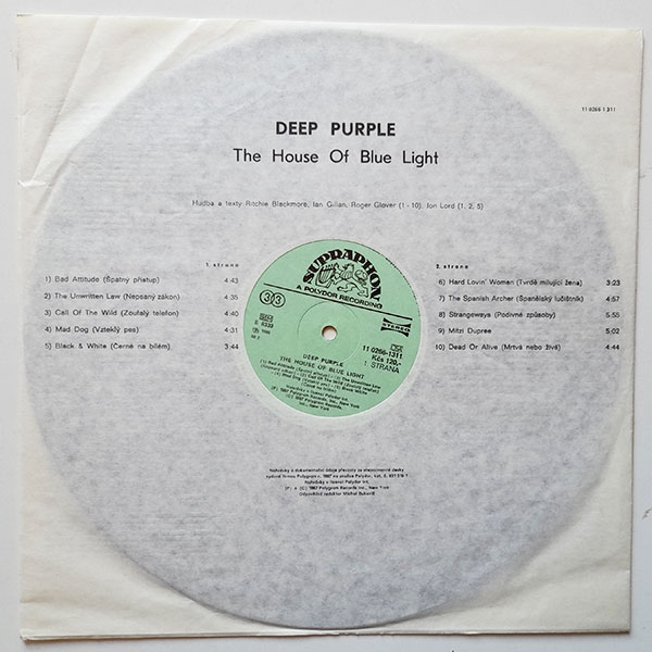 Deep Purple - The House of Blue Light - Obrázek 4