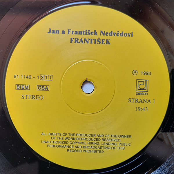 Jan a František Nedvědovi - František - Obrázek 3