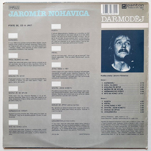 Jaromír Nohavica - Darmoděj - Obrázek 2