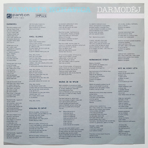 Jaromír Nohavica - Darmoděj - Obrázek 3