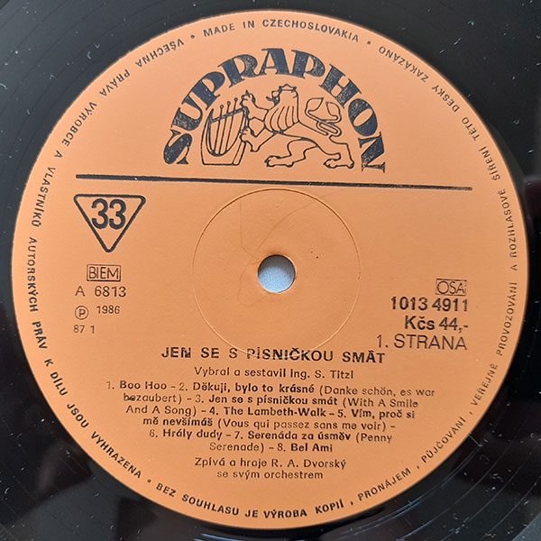 R. A. Dvorský se svým orchestrem - Jen se s písničkou smát (1938-1944) - Obrázek 4