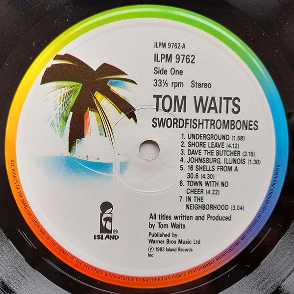Tom Waits - Swordfishtrombones - Obrázek 3
