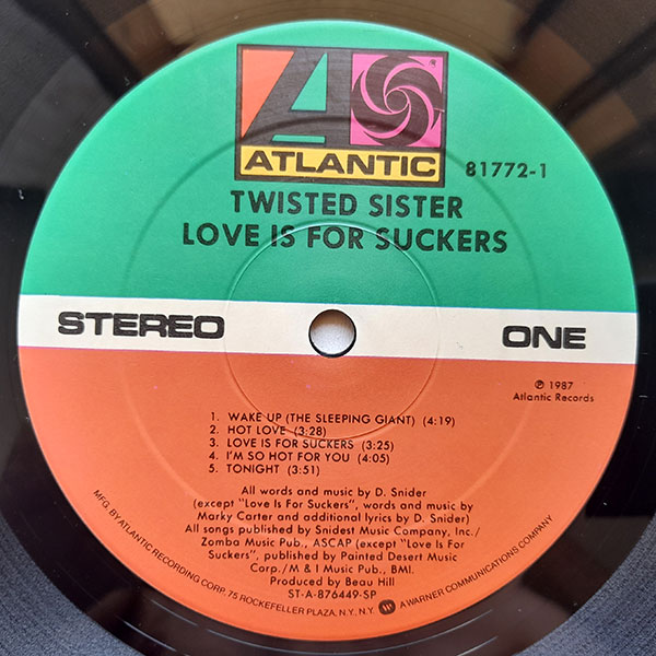 Twisted Sister - Love Is For Suckers - Obrázek 3