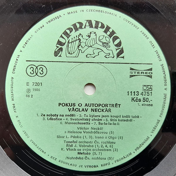 Václav Neckář - Pokus o autoportrét - Obrázek 4