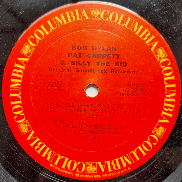 Bob Dylan - Pat Garrett & Billy The Kid (Original Soundtrack Recording) - Obrázek 3