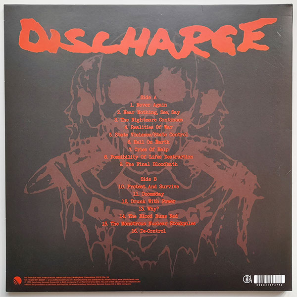 Discharge - The Nightmare Continues... Live - Obrázek 2