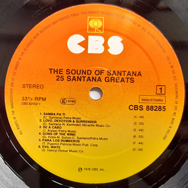 Santana - 25 Hits (The Sound Of Santana - 25 Santana Greats) - Obrázek 4