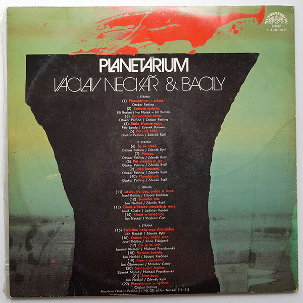 Václav Neckář & Bacily - Planetárium - Obrázek 2