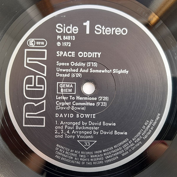 David Bowie - Space Oddity - Obrázek 3