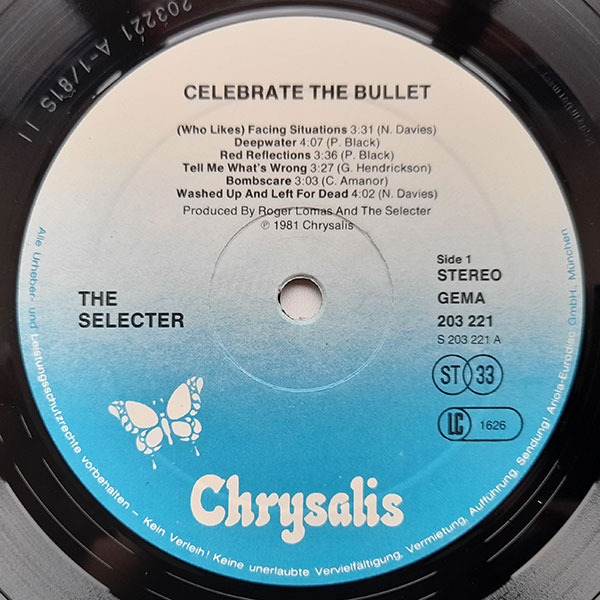 Selecter - Celebrate the Bullet - Obrázek 4