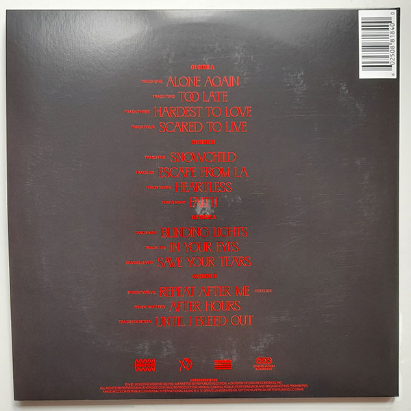 The Weeknd - After Hours - Obrázek 3