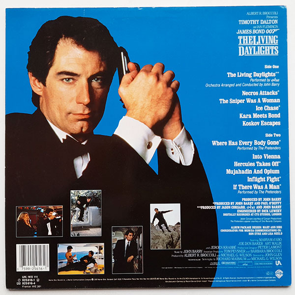 John Barry - The Living Daylights (Original Motion Picture Soundtrack) - Obrázek 2