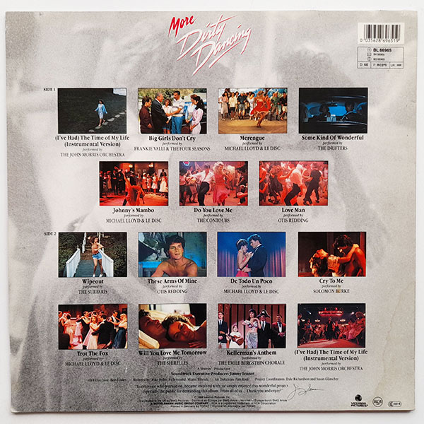 Various - More Dirty Dancing (More Original Music From The Hit Motion Picture "Dirty Dancing") - Obrázek 2